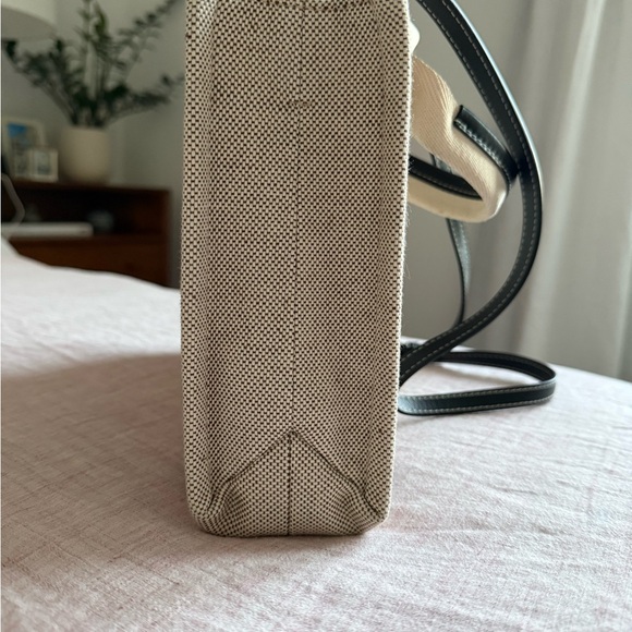 Chloé Beige and Black Woody Tote Bag, Small - Picture 4 of 11